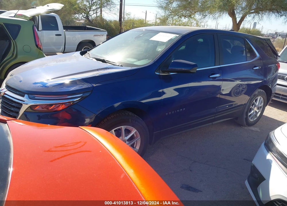 2022 CHEVROLET EQUINOX FWD LT VIN: 3GNAXKEV4NS102697