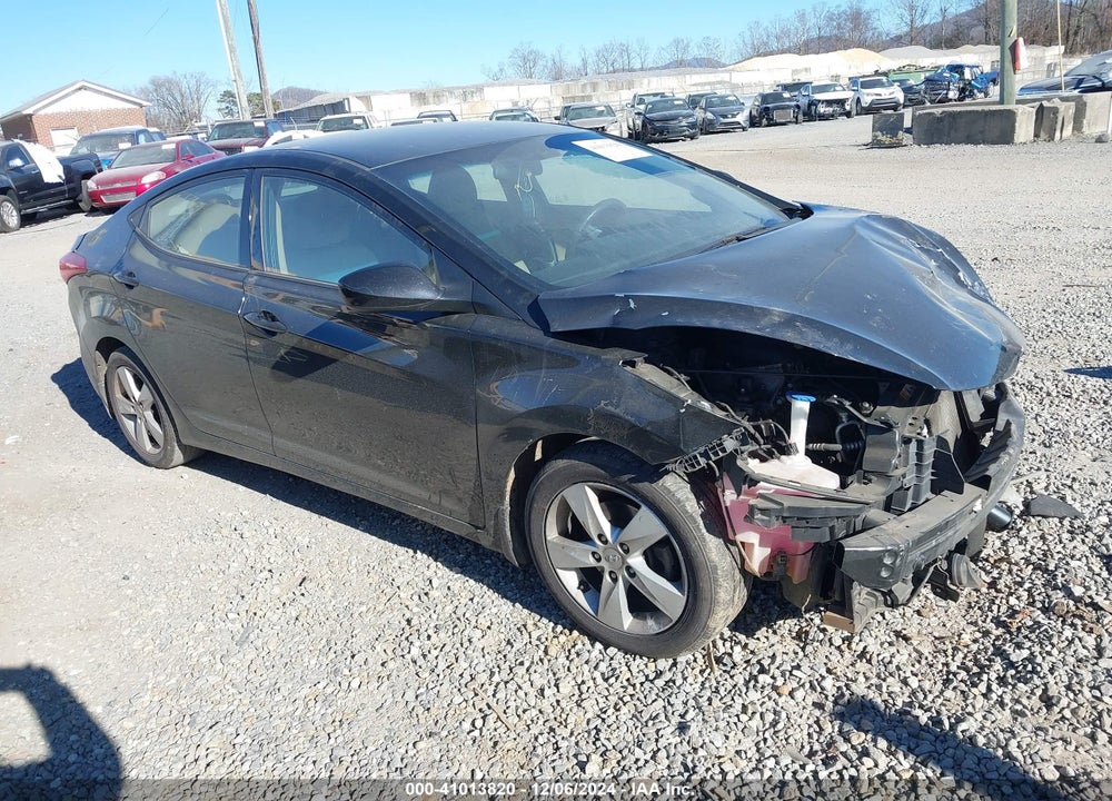 2013 HYUNDAI ELANTRA GLS VIN: 5NPDH4AE3DH293123