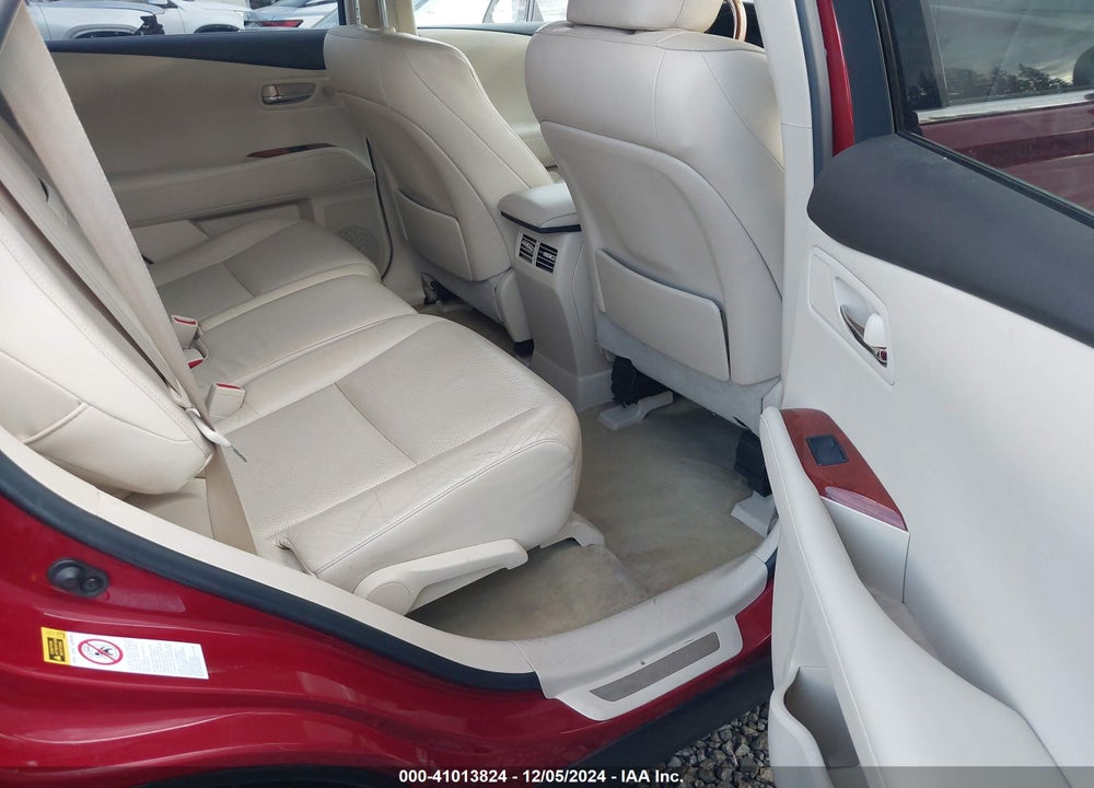 2010 LEXUS RX 450H VIN: JTJZB1BA3A2401848