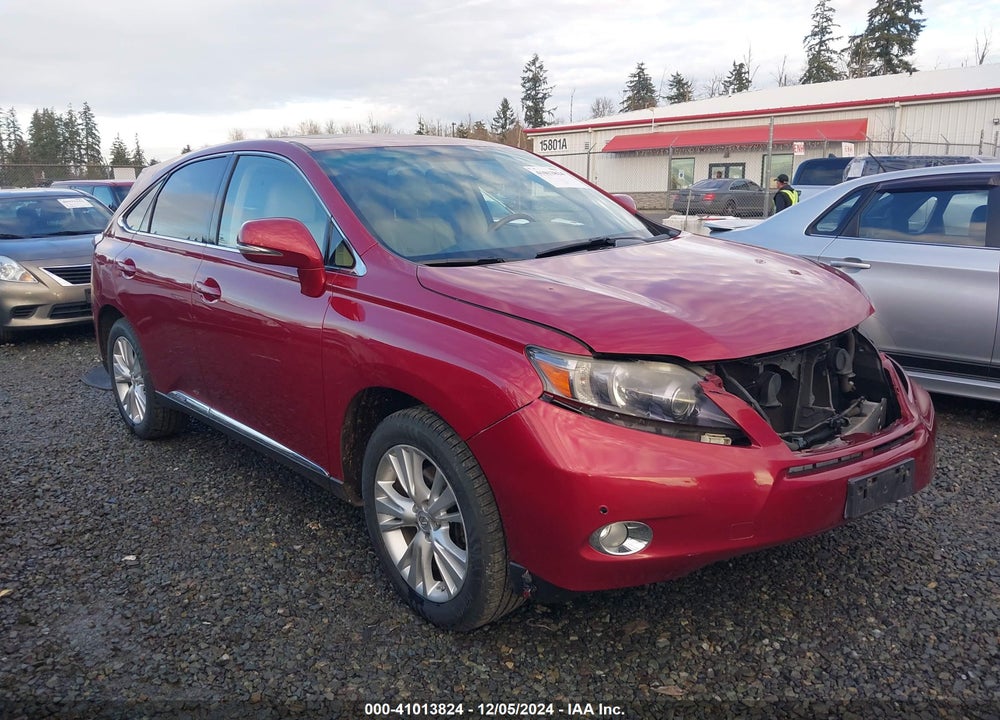 2010 LEXUS RX 450H VIN: JTJZB1BA3A2401848