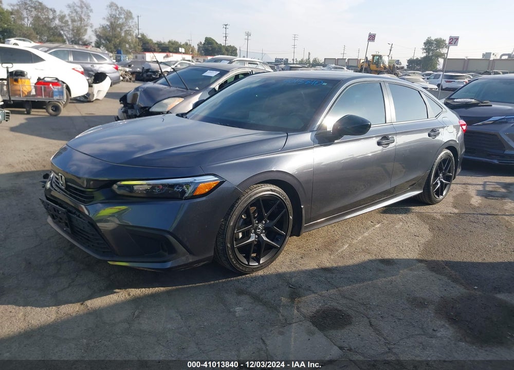 2022 HONDA CIVIC SPORT VIN: 2HGFE2F56NH521710