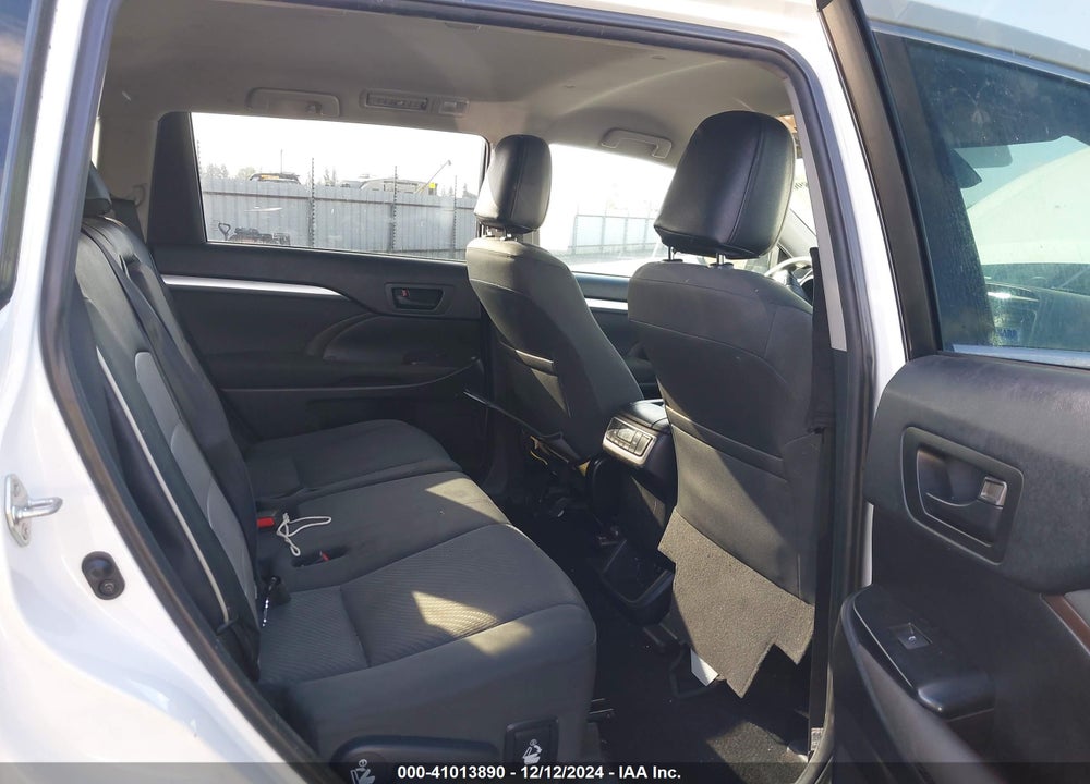 2019 TOYOTA HIGHLANDER HYBRID LE VIN: 5TDBGRFH1KS059144