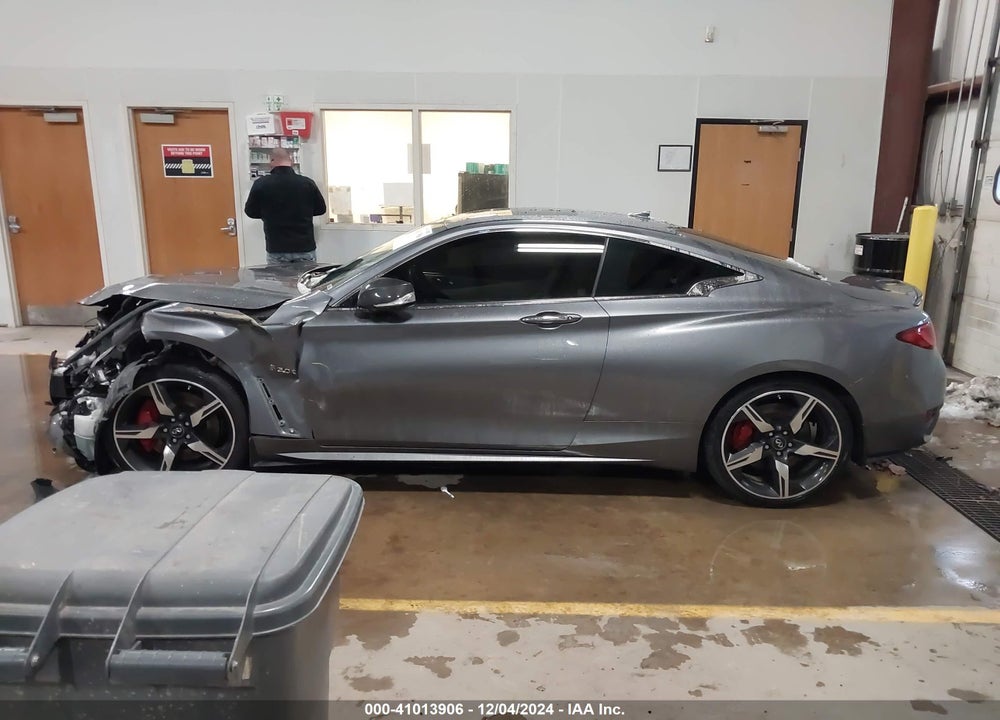 2018 INFINITI Q60 3.0T RED SPORT 400 VIN: JN1FV7EL5JM631296