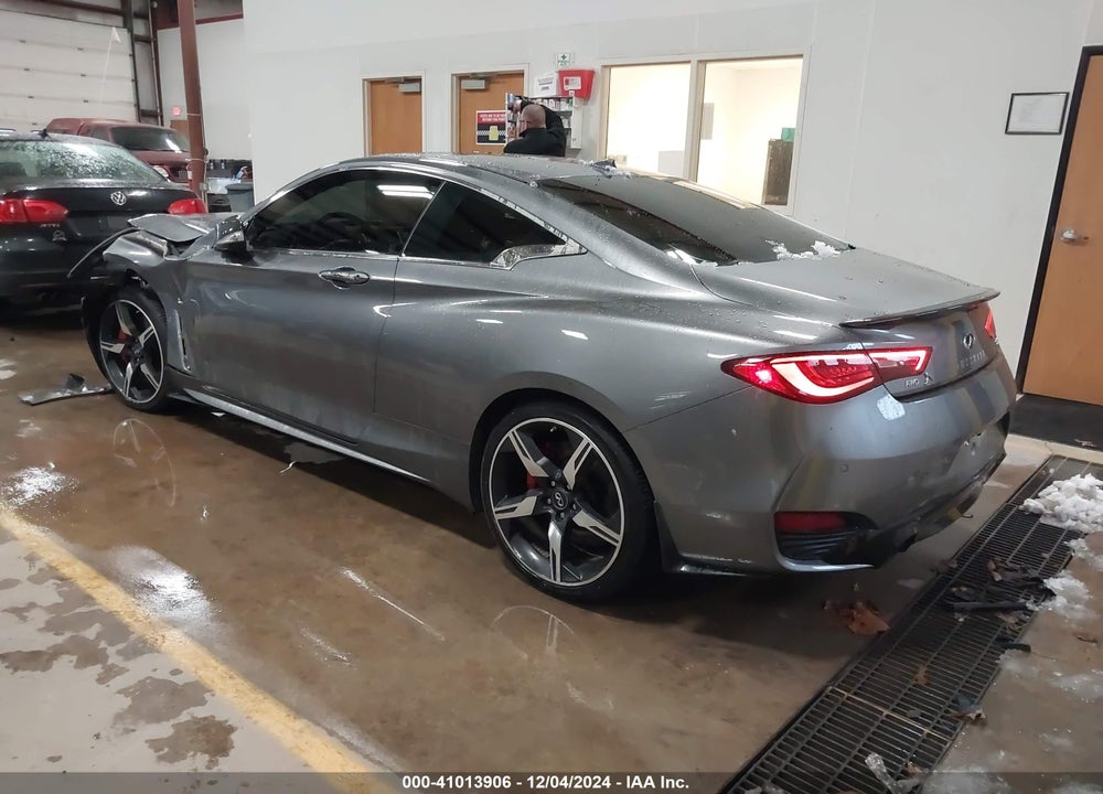 2018 INFINITI Q60 3.0T RED SPORT 400 VIN: JN1FV7EL5JM631296