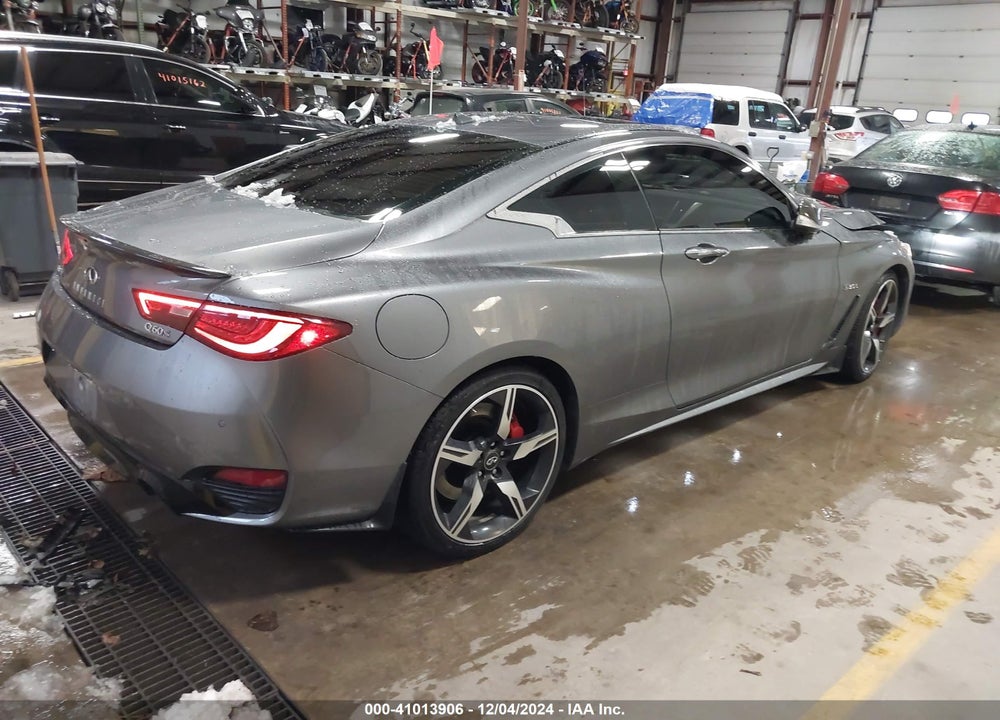 2018 INFINITI Q60 3.0T RED SPORT 400 VIN: JN1FV7EL5JM631296