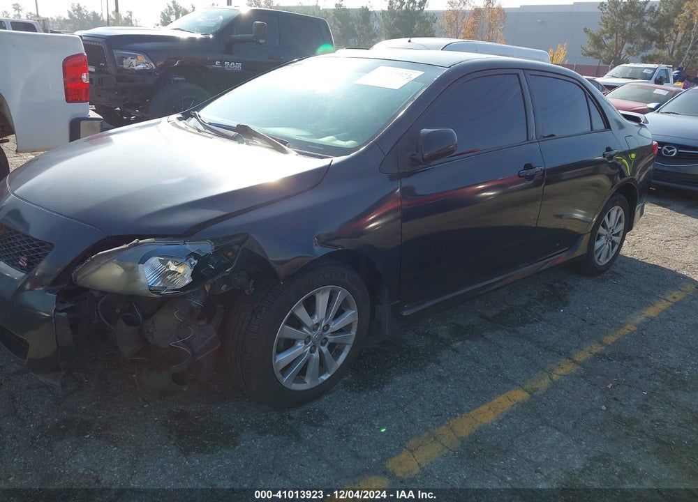 2010 TOYOTA COROLLA S VIN: 2T1BU4EE0AC407395