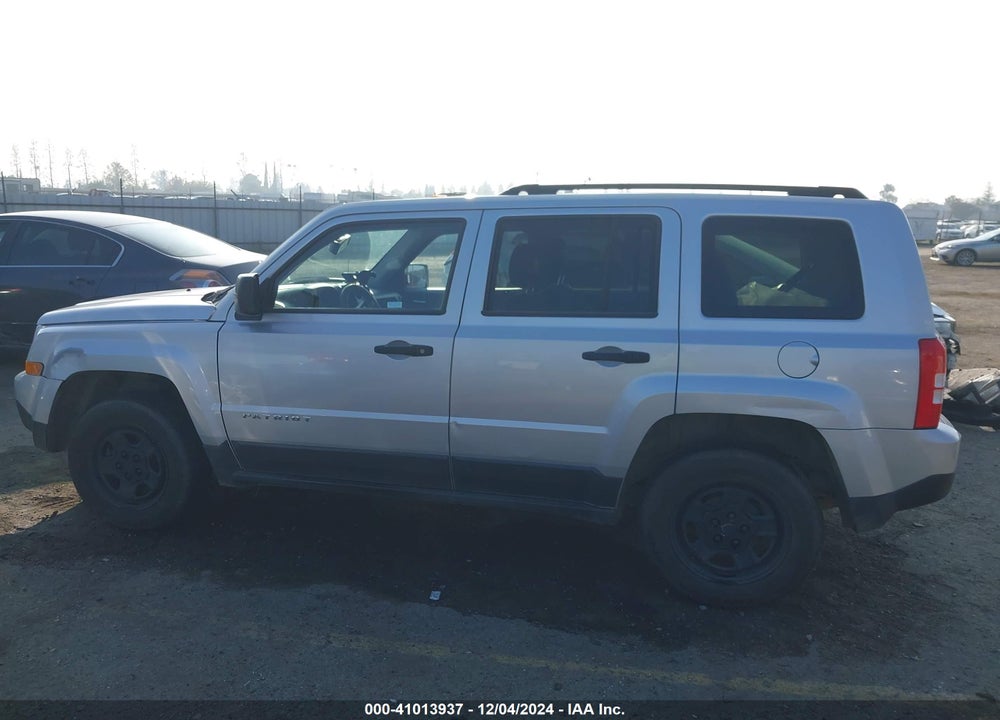 2013 JEEP PATRIOT SPORT VIN: 1C4NJPBA7DD229467