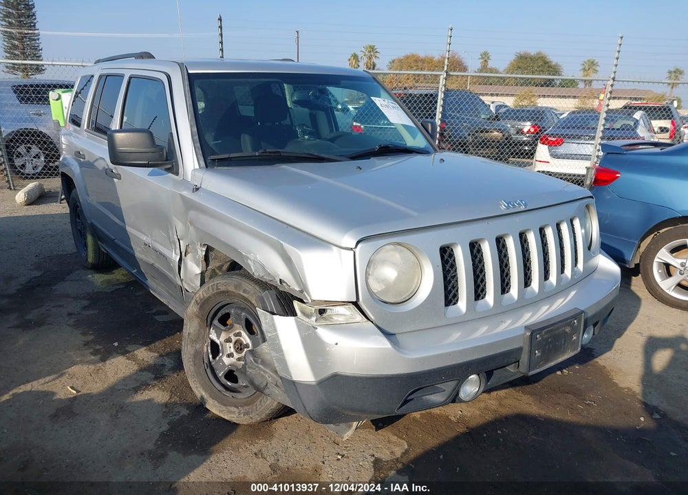 2013 JEEP PATRIOT SPORT VIN: 1C4NJPBA7DD229467