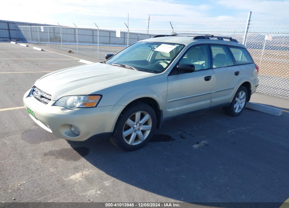 2006 SUBARU OUTBACK 2.5I VIN: 4S4BP61C667347778