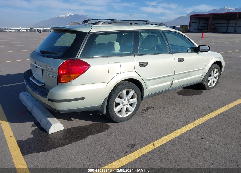 2006 SUBARU OUTBACK 2.5I VIN: 4S4BP61C667347778