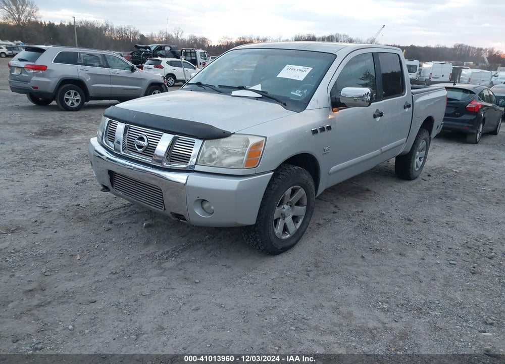 2004 NISSAN TITAN LE VIN: 1N6AA07B24N563890