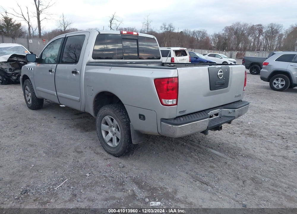 2004 NISSAN TITAN LE VIN: 1N6AA07B24N563890