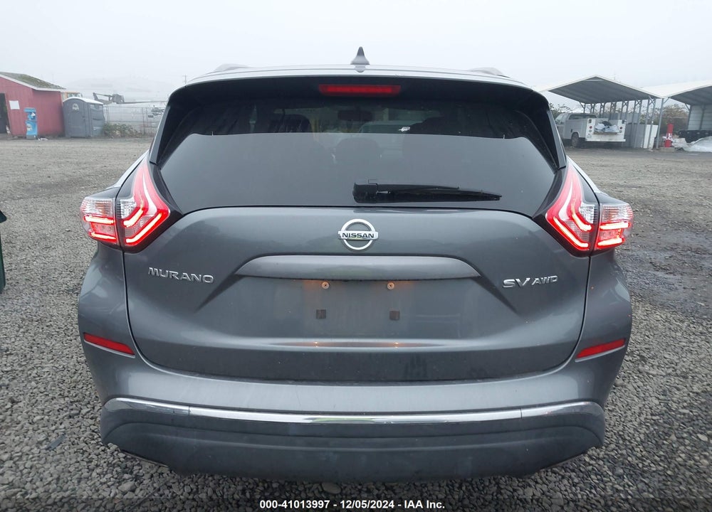 2018 NISSAN MURANO SV VIN: 5N1AZ2MH0JN127353