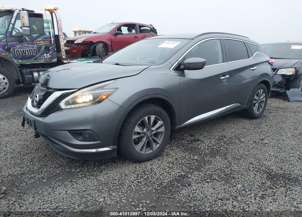 2018 NISSAN MURANO SV VIN: 5N1AZ2MH0JN127353