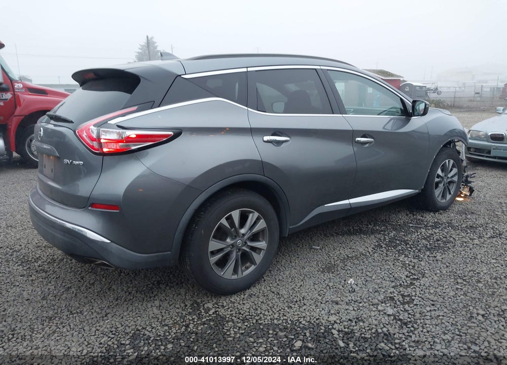 2018 NISSAN MURANO SV VIN: 5N1AZ2MH0JN127353
