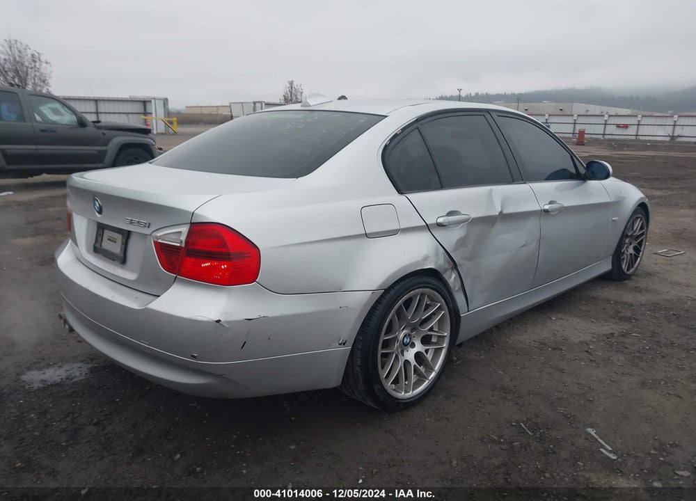 2007 BMW 328I VIN: WBAVA33577KX81087