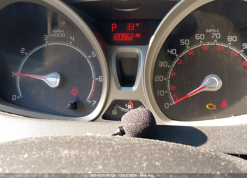 2012 FORD FIESTA SE VIN: 3FADP4EJ9CM132297