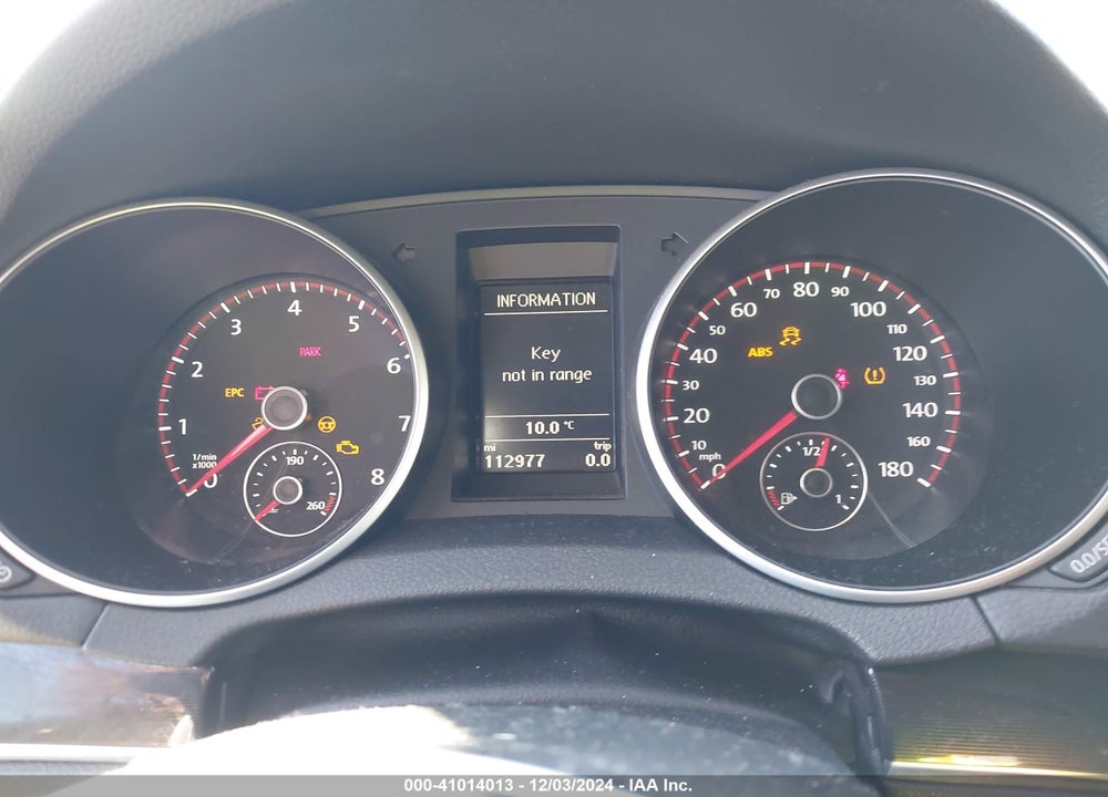 2013 VOLKSWAGEN GTI 2-DOOR VIN: WVWED7AJ5DW123712