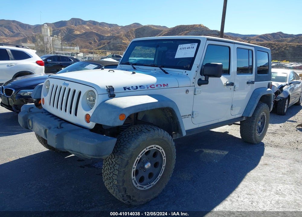 2008 JEEP WRANGLER UNLIMITED RUBICON VIN: 1J4GA69128L642573