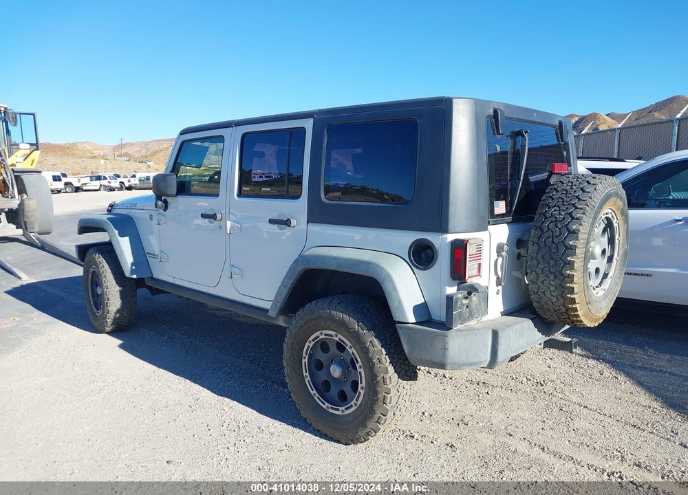 2008 JEEP WRANGLER UNLIMITED RUBICON VIN: 1J4GA69128L642573