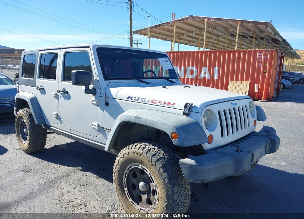 2008 JEEP WRANGLER UNLIMITED RUBICON VIN: 1J4GA69128L642573