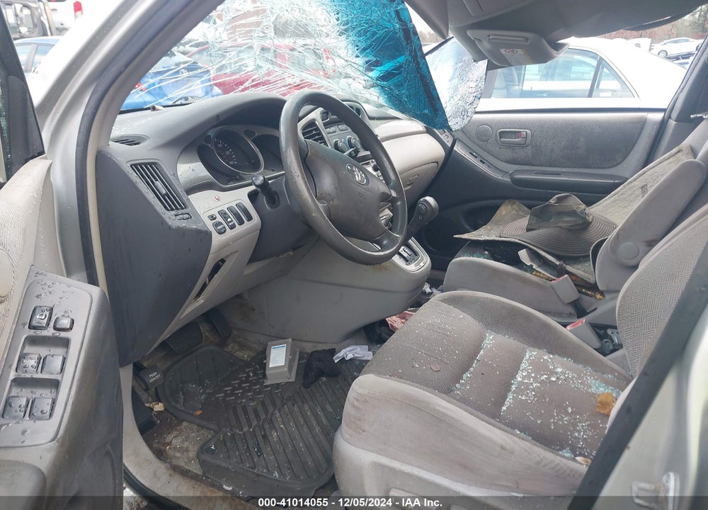2001 TOYOTA HIGHLANDER V6 VIN: JTEHF21A110033185