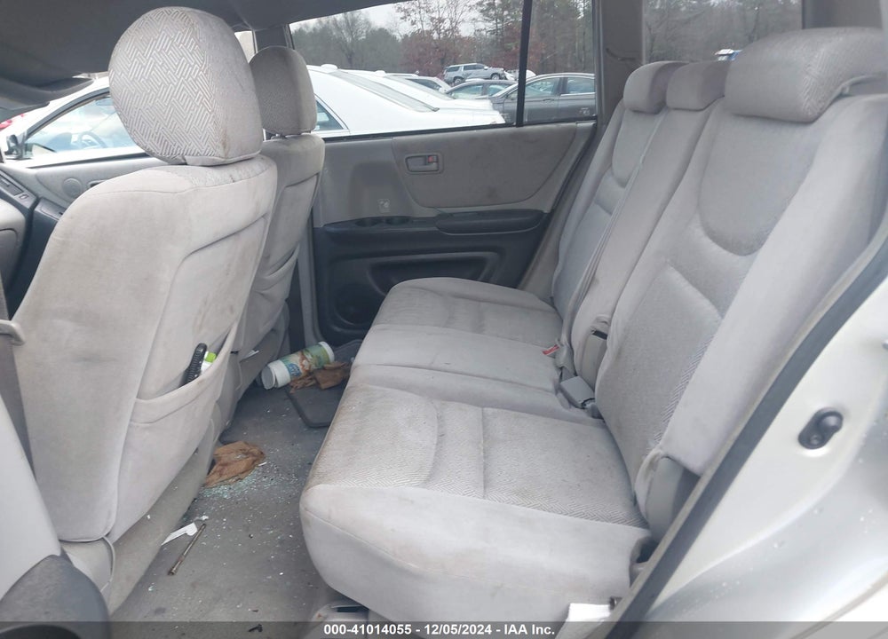 2001 TOYOTA HIGHLANDER V6 VIN: JTEHF21A110033185