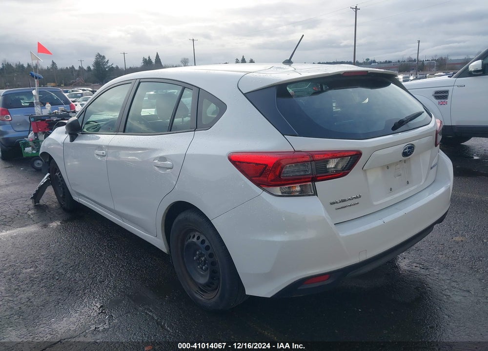 2020 SUBARU IMPREZA 5-DOOR VIN: 4S3GTAB69L3708764