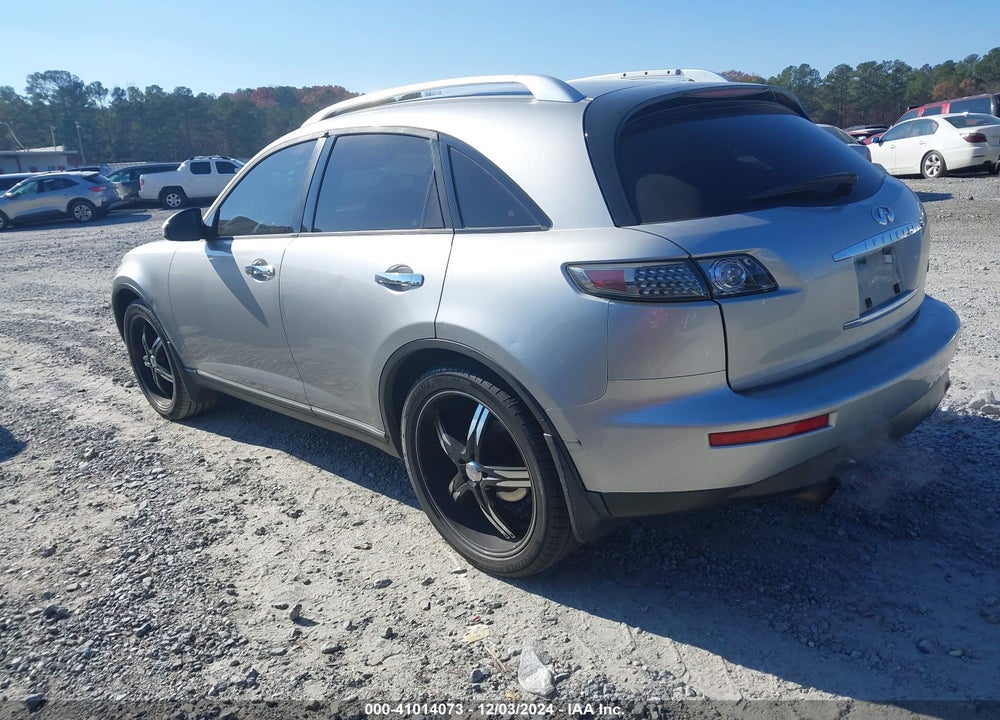 2005 INFINITI FX35 VIN: JNRAS08U35X108326
