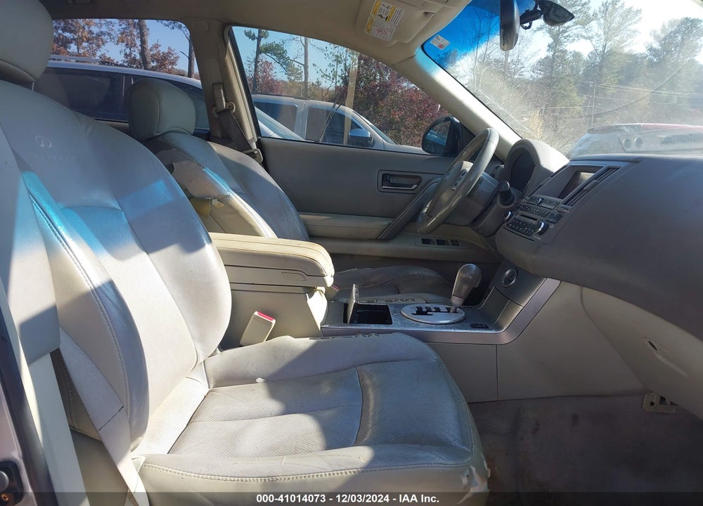 2005 INFINITI FX35 VIN: JNRAS08U35X108326