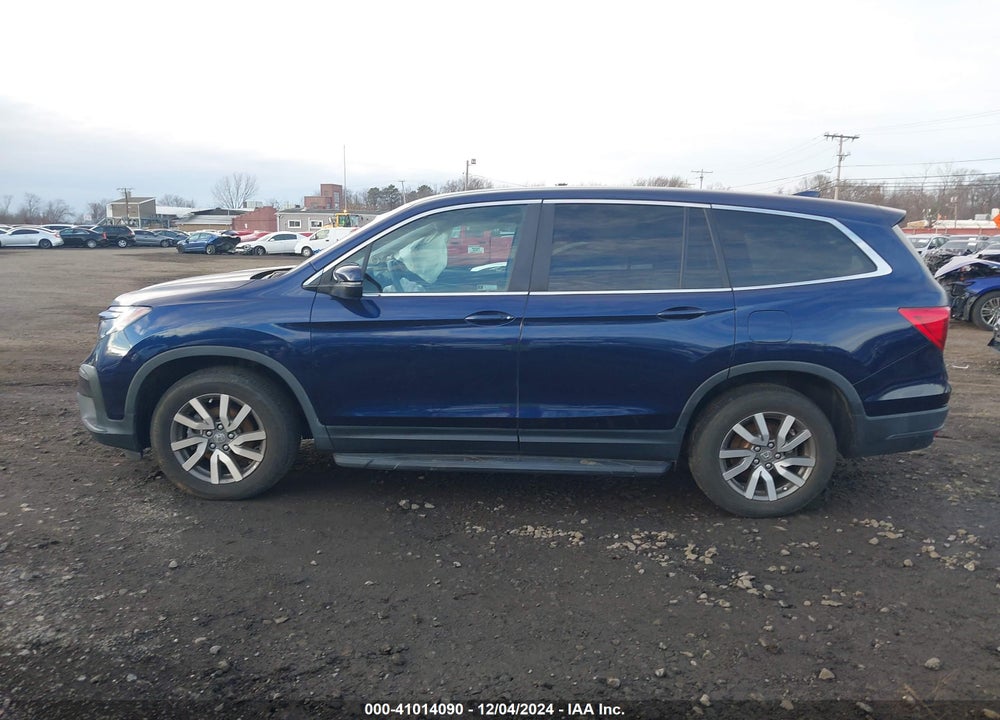 2022 HONDA PILOT AWD EX-L VIN: 5FNYF6H54NB019731
