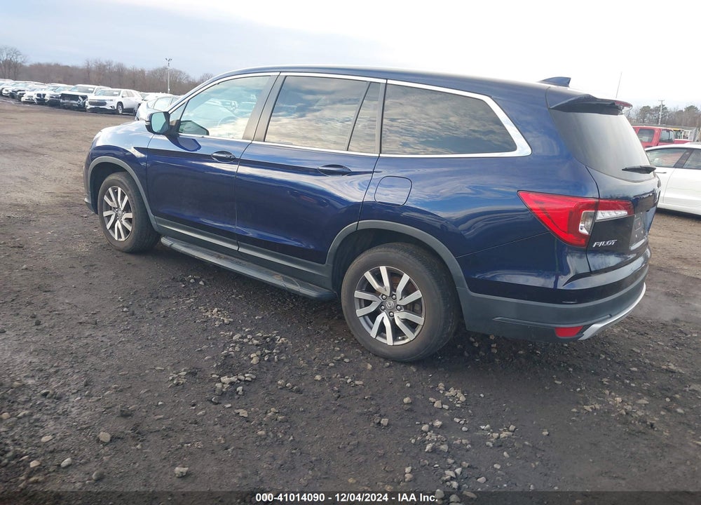 2022 HONDA PILOT AWD EX-L VIN: 5FNYF6H54NB019731