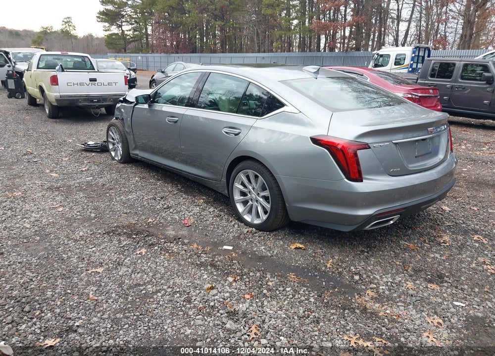 2024 CADILLAC CT5 LUXURY VIN: 1G6DX5RK5R0123033