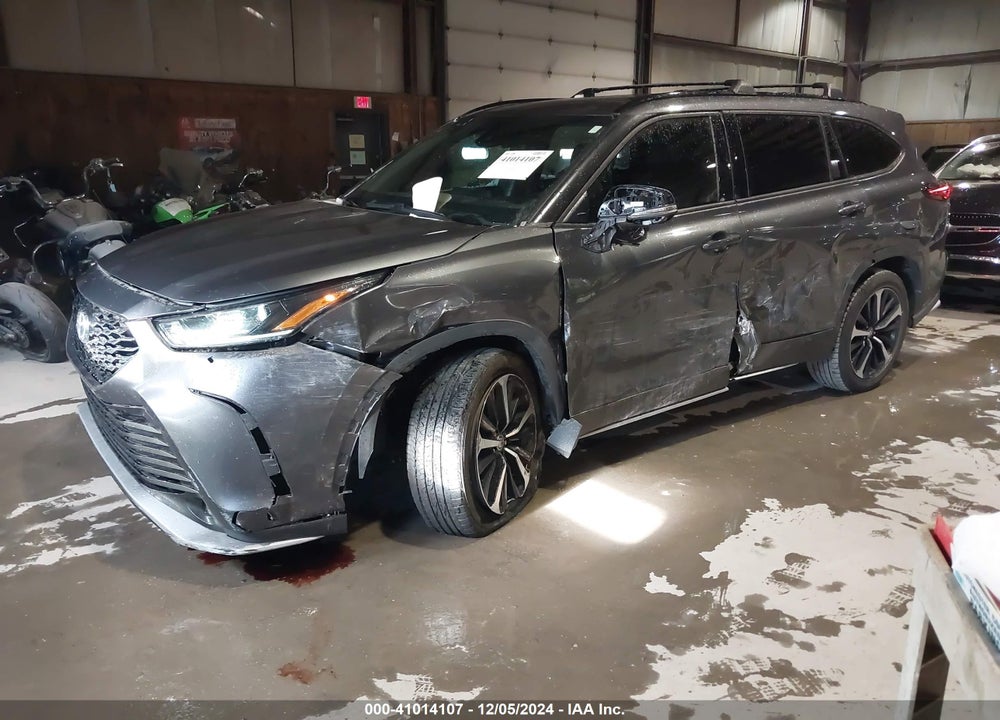 2021 TOYOTA HIGHLANDER XSE VIN: 5TDLZRAH9MS042374