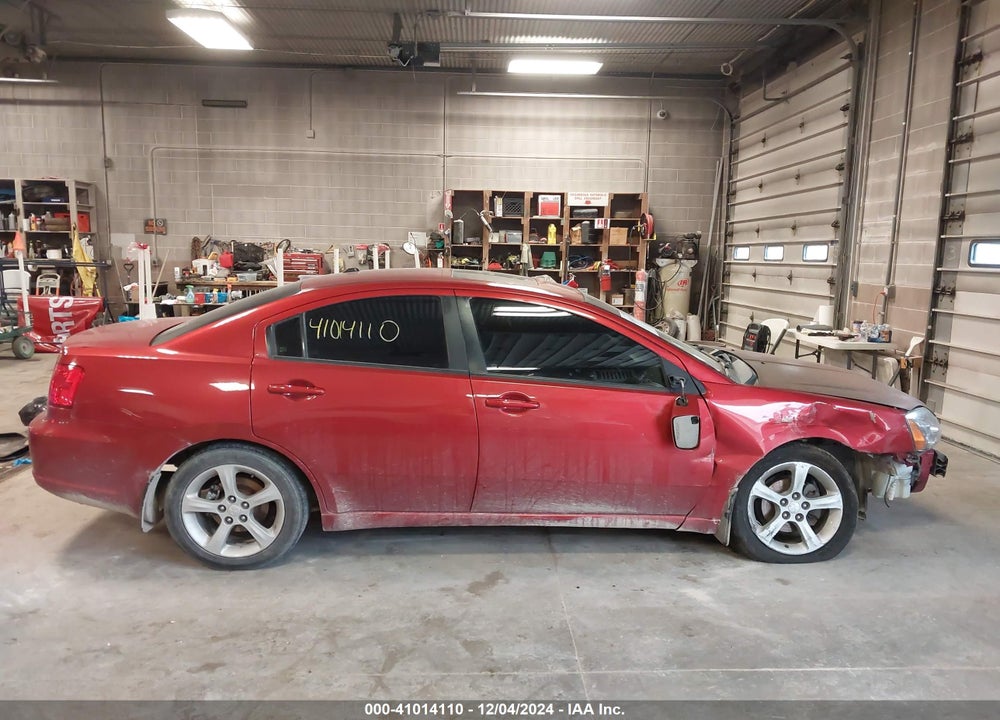 2009 MITSUBISHI GALANT ES VIN: 4A3AB56F69E008463