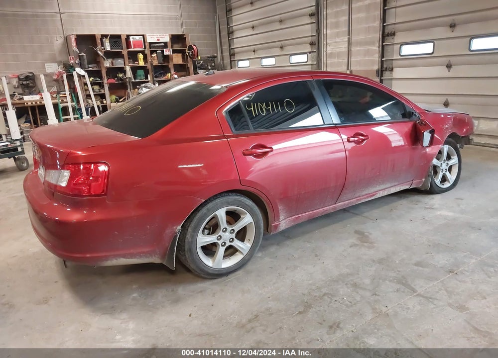 2009 MITSUBISHI GALANT ES VIN: 4A3AB56F69E008463