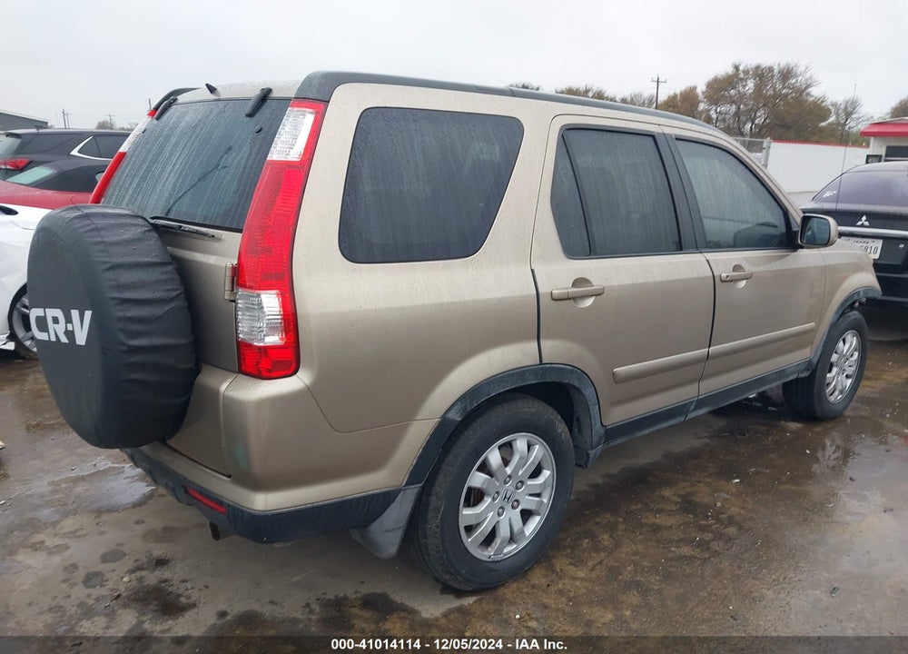 2006 HONDA CR-V SE VIN: JHLRD78966C019850