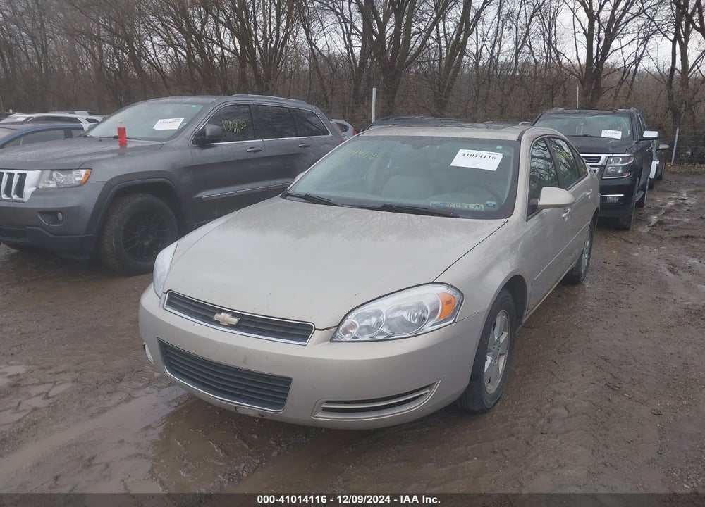 2008 CHEVROLET IMPALA LT VIN: 2G1WT58K881341644