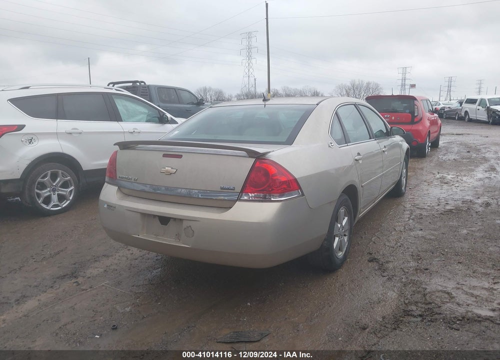 2008 CHEVROLET IMPALA LT VIN: 2G1WT58K881341644