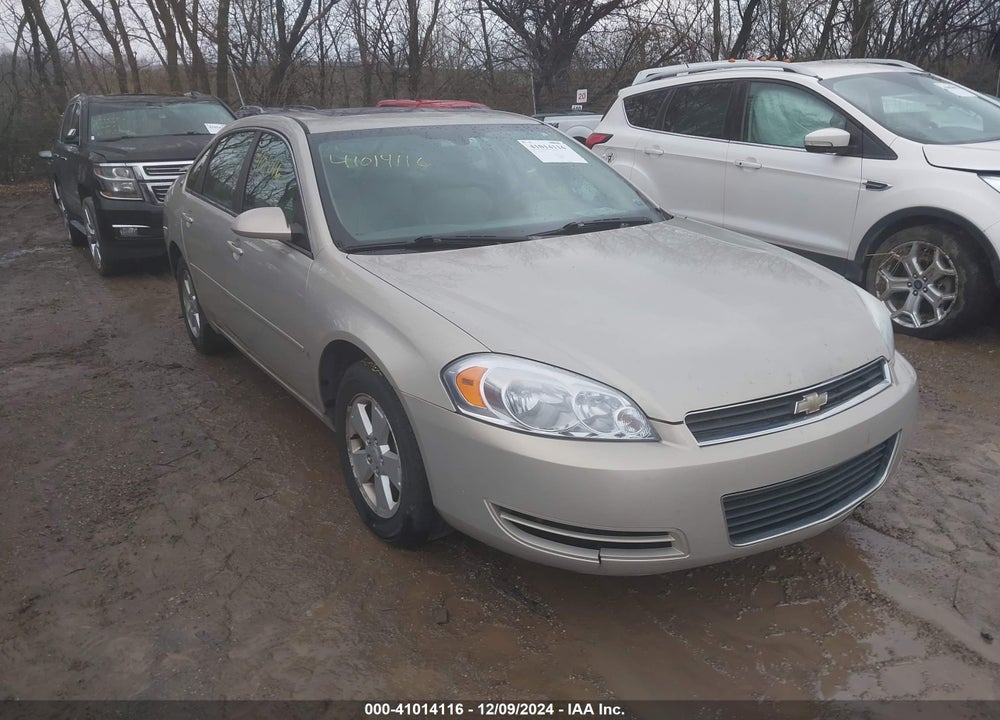 2008 CHEVROLET IMPALA LT VIN: 2G1WT58K881341644