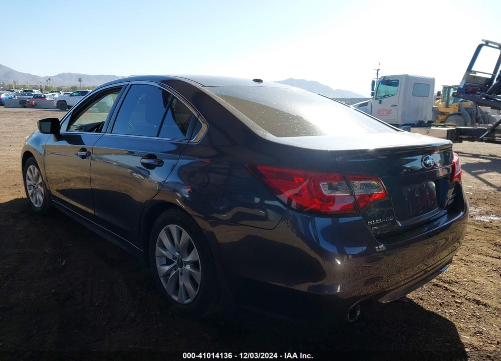 2015 SUBARU LEGACY 2.5I PREMIUM VIN: 4S3BNAC60F3025391