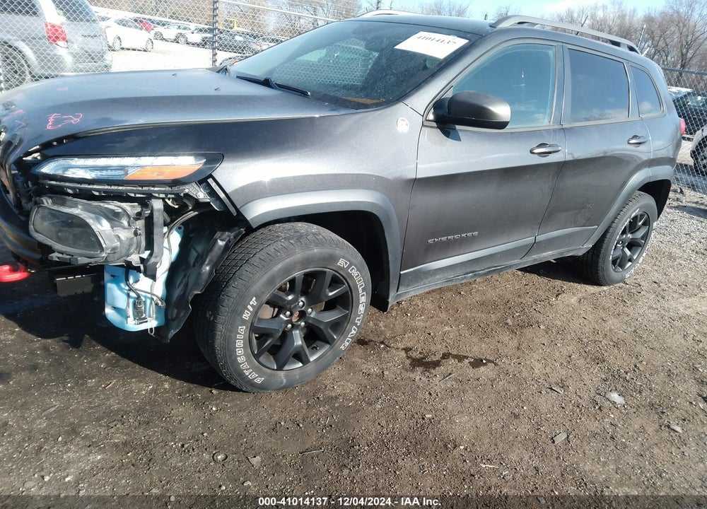 2016 JEEP CHEROKEE TRAILHAWK VIN: 1C4PJMBS7GW134836