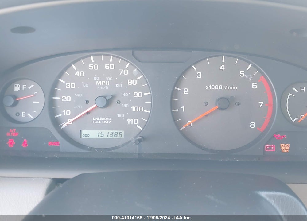 2000 NISSAN XTERRA SE/XE VIN: 5N1ED28Y9YC585361