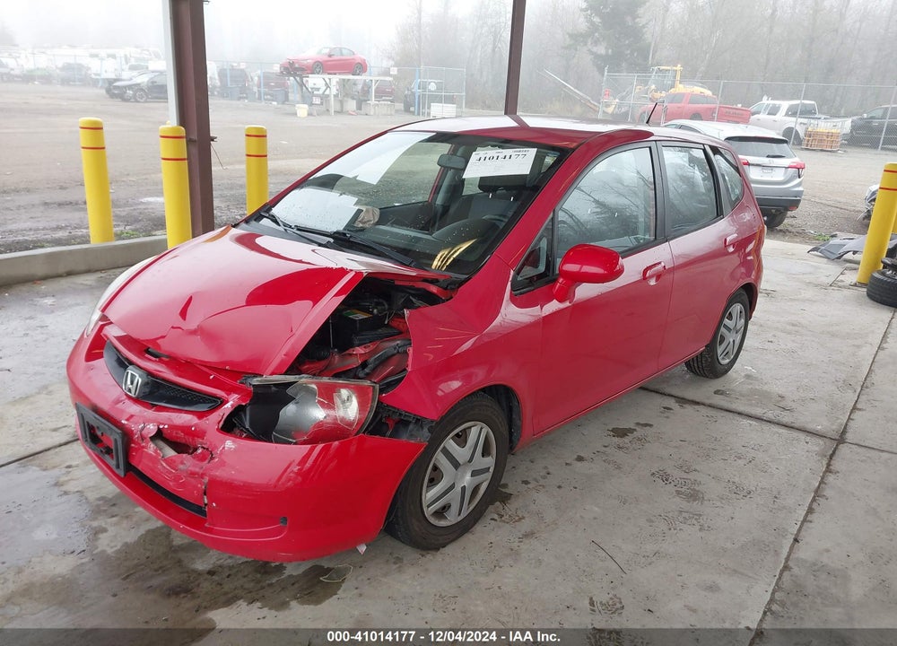 2008 HONDA FIT VIN: JHMGD38438S000214