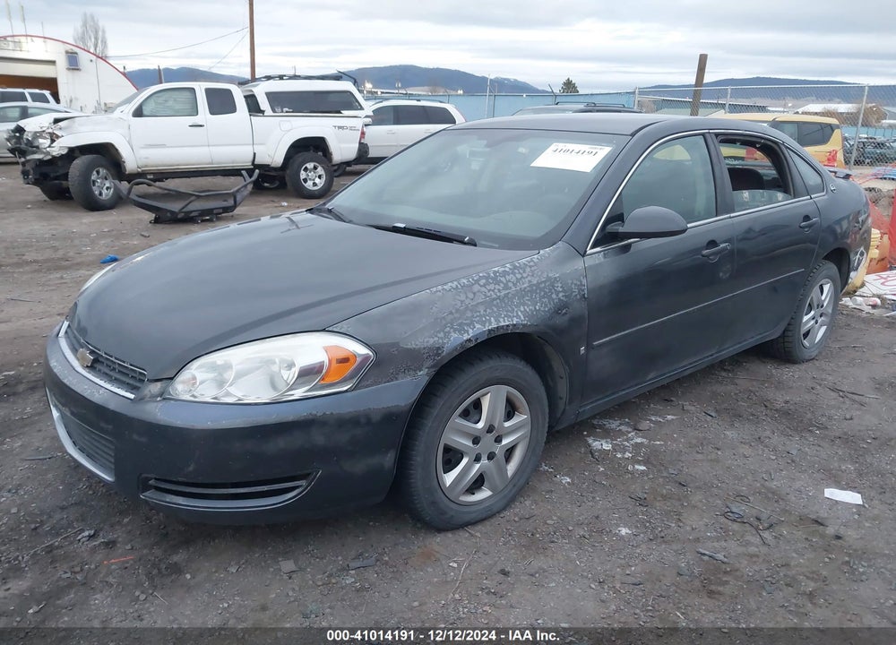 2008 CHEVROLET IMPALA LS VIN: 2G1WB55N989147255