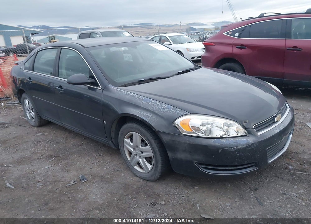 2008 CHEVROLET IMPALA LS VIN: 2G1WB55N989147255