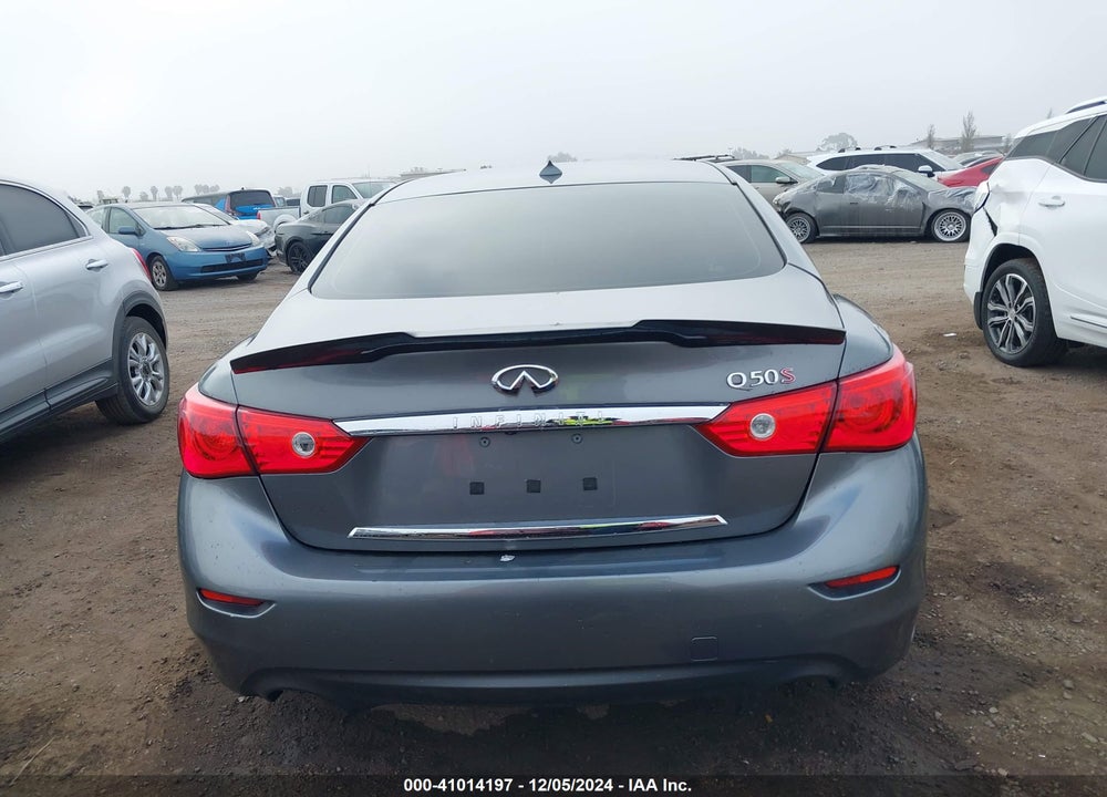 2017 INFINITI Q50 3.0T RED SPORT 400 VIN: JN1FV7APXHM850578
