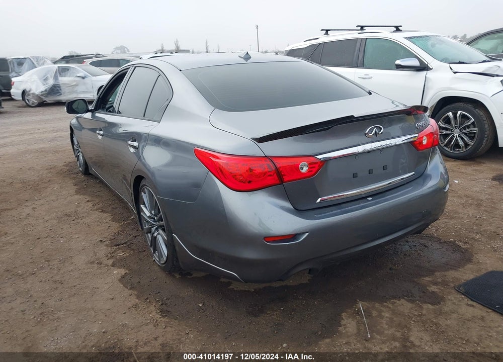 2017 INFINITI Q50 3.0T RED SPORT 400 VIN: JN1FV7APXHM850578