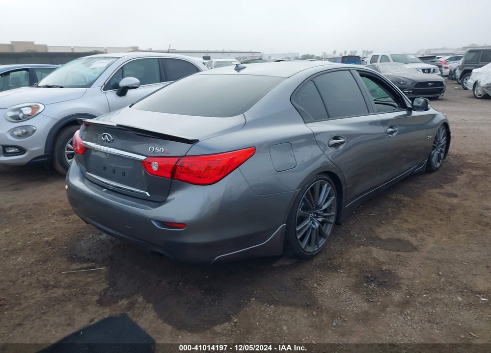 2017 INFINITI Q50 3.0T RED SPORT 400 VIN: JN1FV7APXHM850578