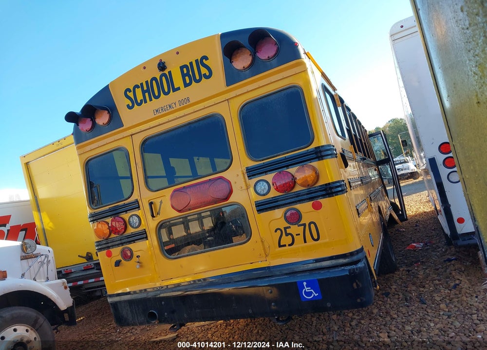 2025 BLUE BIRD SCHOOL BUS / TRANSIT BUS VIN: 1BAKBCJA0SF809732